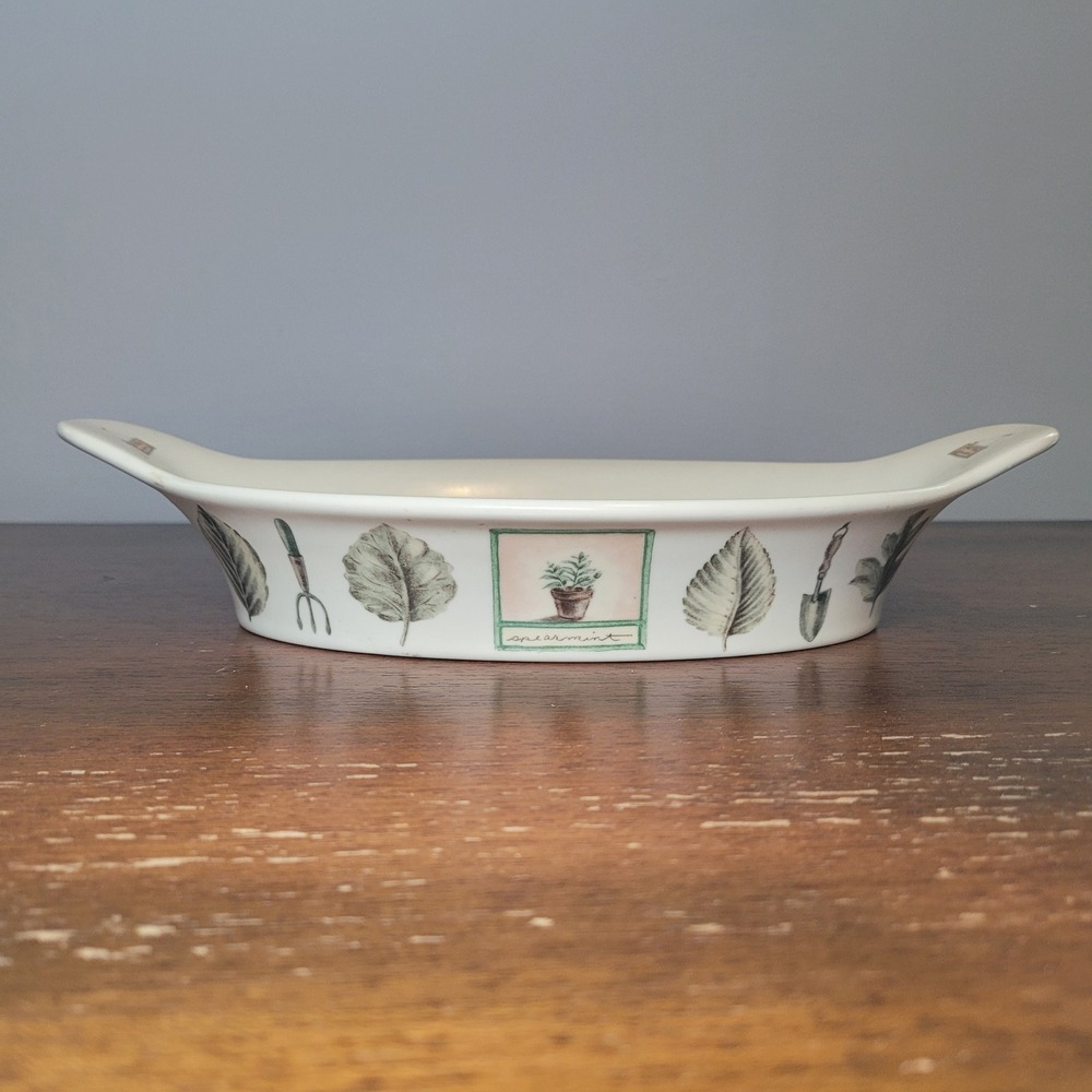 Pfaltzgraff Naturewood 11 Inch Au Gratin Dish Garden Baking Pan‎